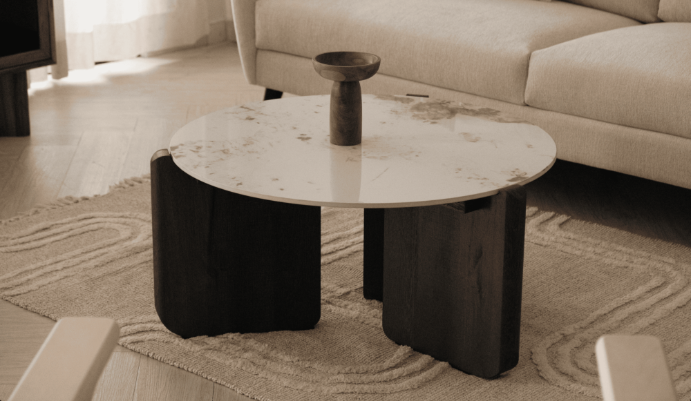 Juno Ceramic White Coffee Table
