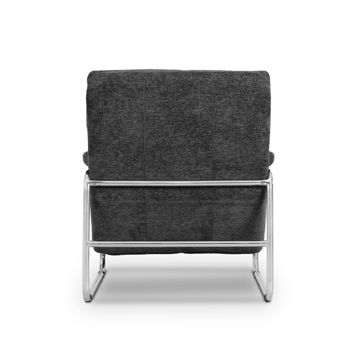 Jasper Mid Century Coal Grey Lounge Chair