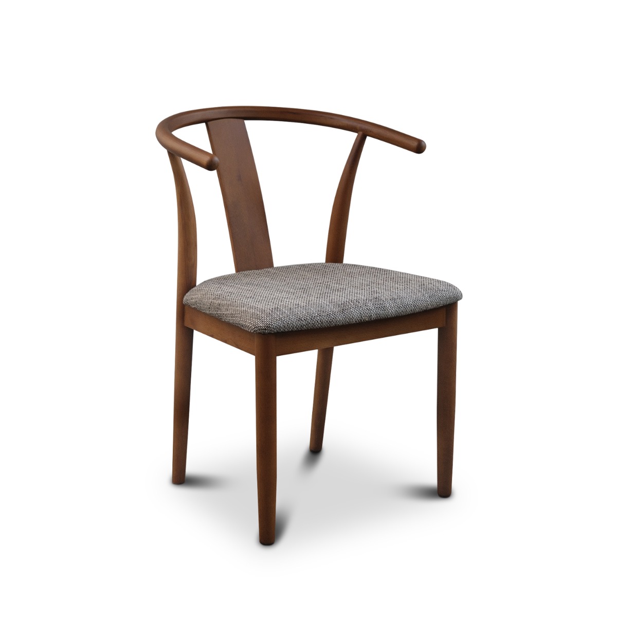 Ming Vintage Brown Dining Chair