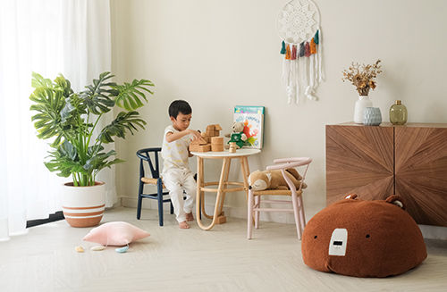 Play, read, work, and tea party away