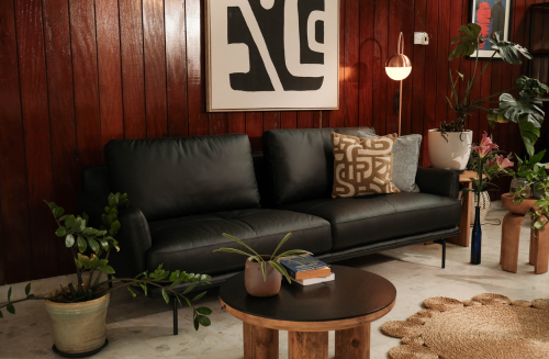 Think outside the box. Make a style statement with a beautiful sofa