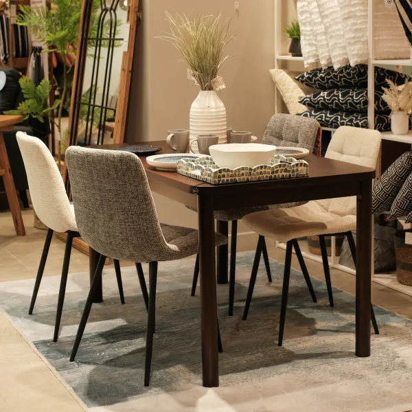 Matthew Mahogany Dining Table 135cm