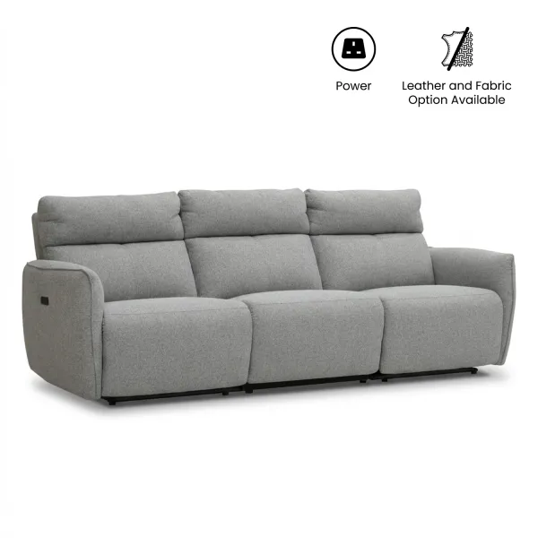 Camilla 3 Seater Triple-Power Reclining Sofa