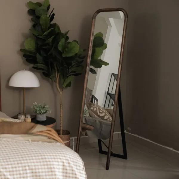 Lex Walnut Standing Mirror