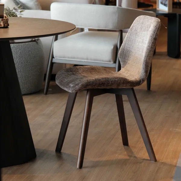 Brea Cappuccino Dining Chair - Autumn Brown