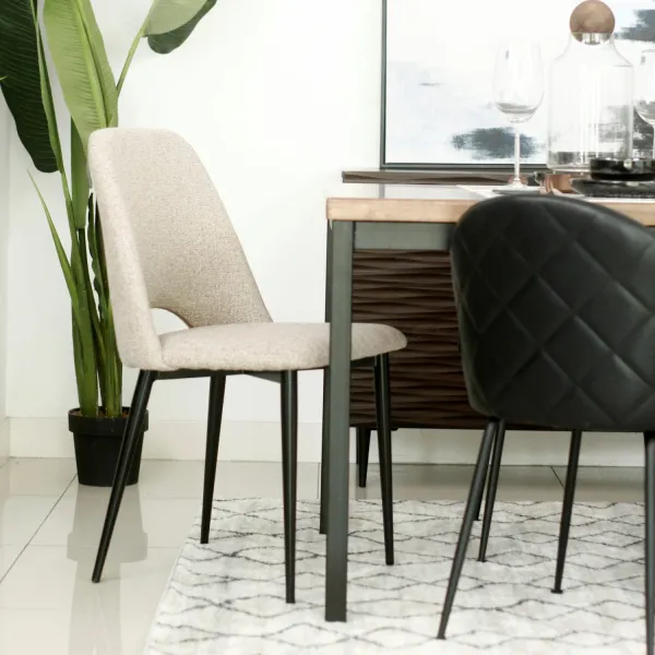 Mia Oatmeal Dining Chair