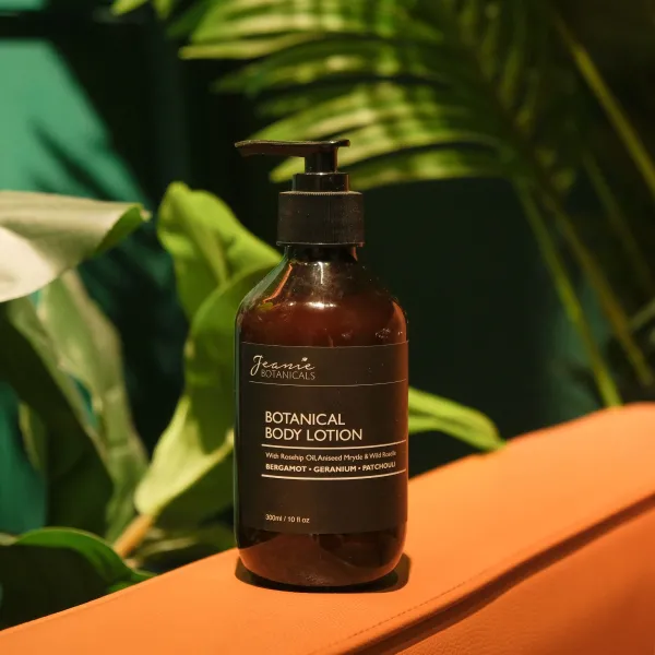 Jeanie Botanicals Body Lotion 300ml (Bergamot/Geranium/Patchouli)