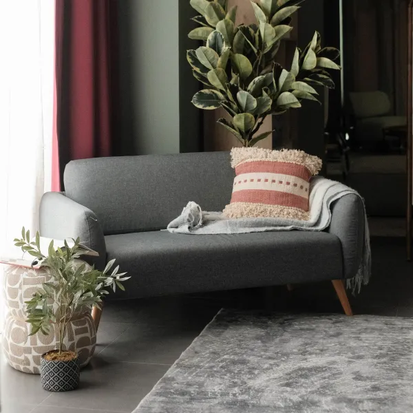 Paige Pebble Grey Sofa