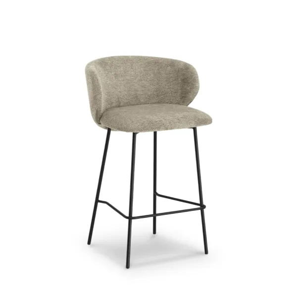 Vera Stone Beige Counter Stool
