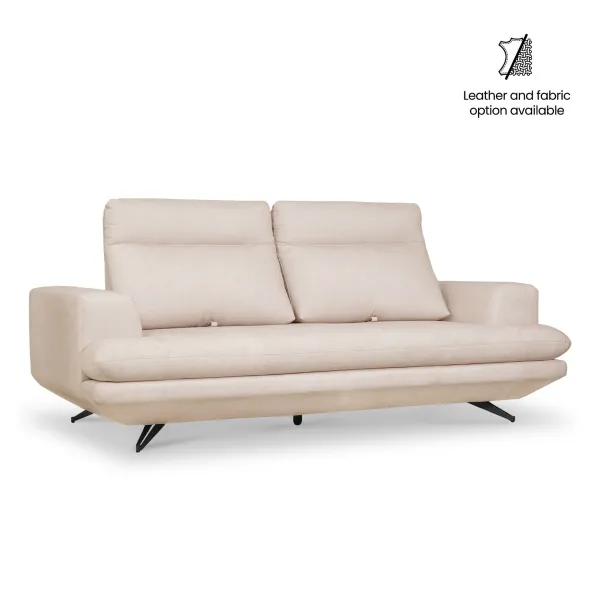 Mason 3 Seater Sofa With Adjustable Back