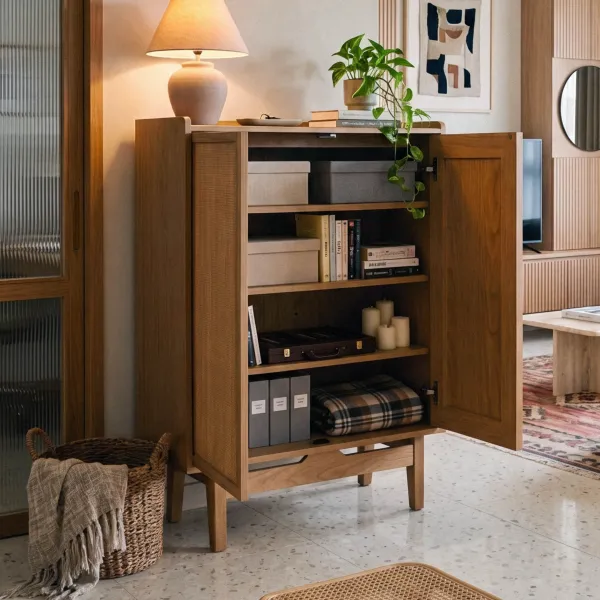 Brody Summer Oak 2 Doors Cabinet