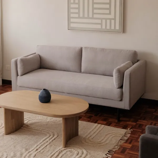 Loft Flint Grey 3 Seater Sofa