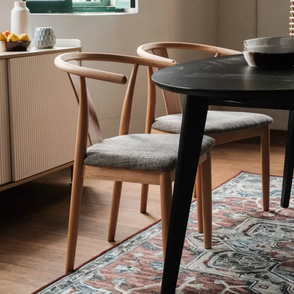 Ming Vintage Natural Dining Chair
