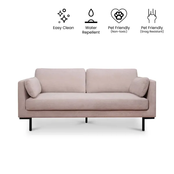 Loft Sand Beige 3 Seater Sofa