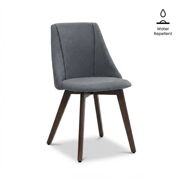 Cara Cappuccino Chair - Smoke Grey