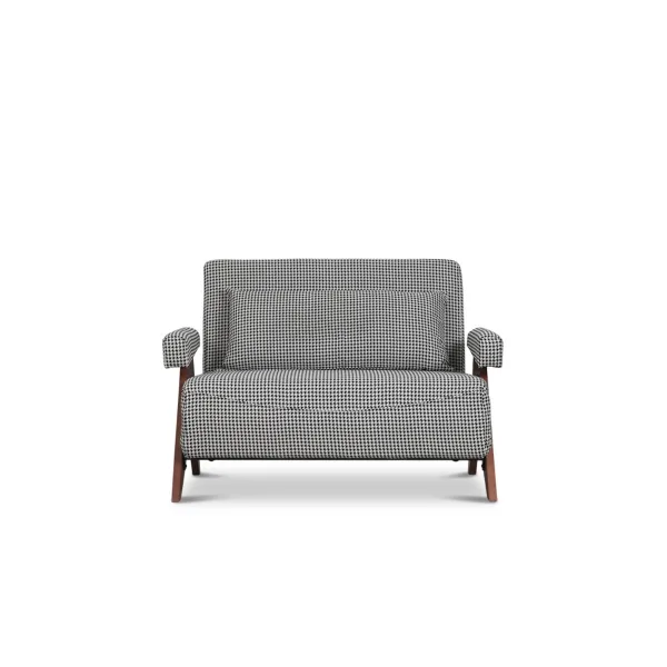 Lola Houndstooth Sofa Bed