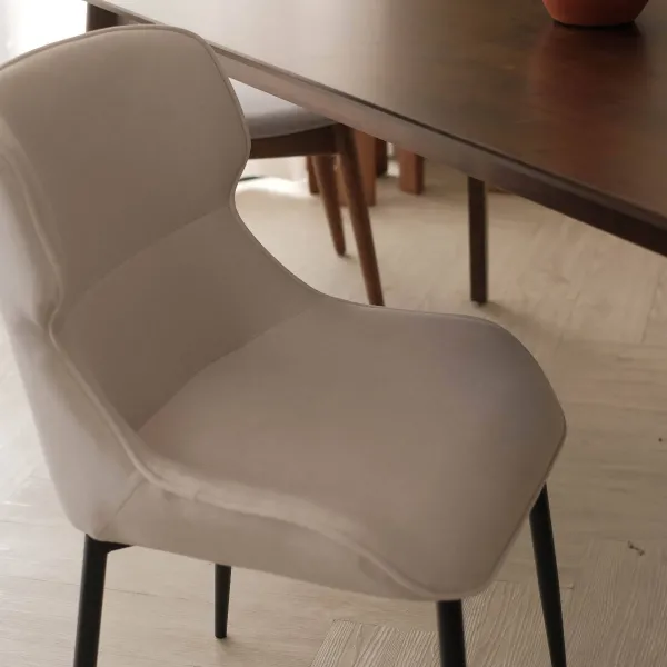 Mateo Pearl White Dining Chair