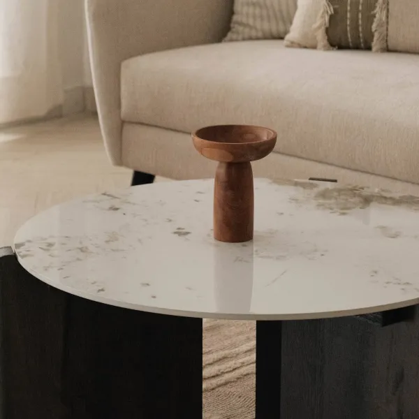 Juno Ceramic White Coffee Table