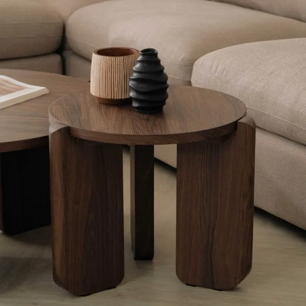 Juno Walnut Side Table