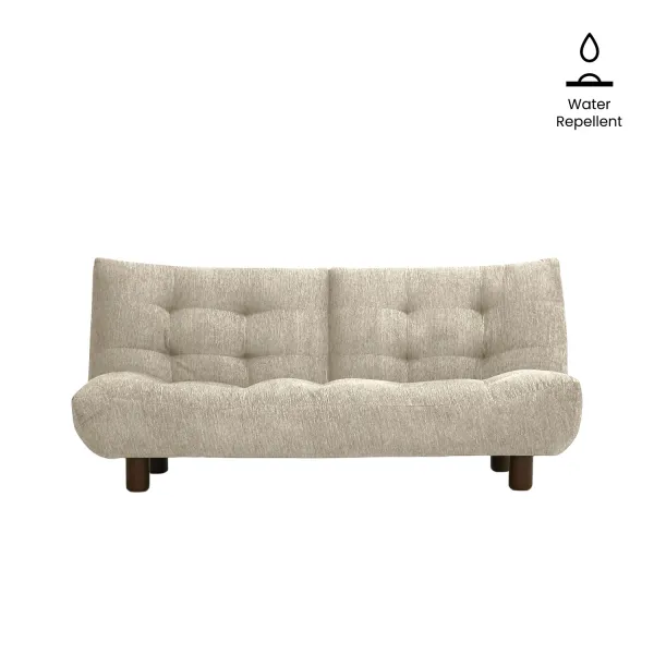 Fluffy Oatmeal Sofa Bed