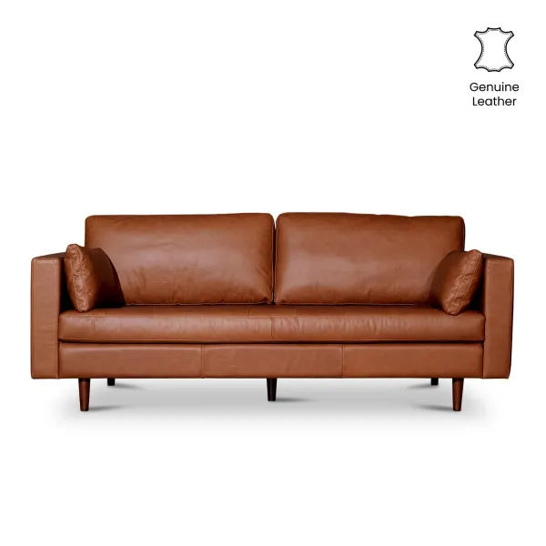 Arthur 3 Seater Sofa Anilina Leather
