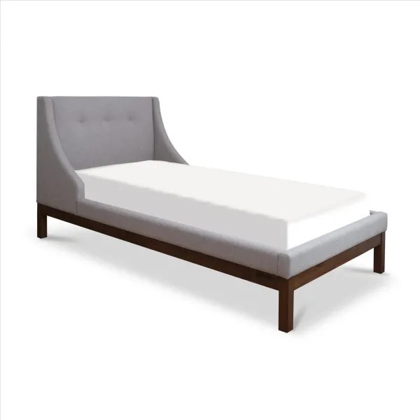 Cadence Greyish Single Bed
