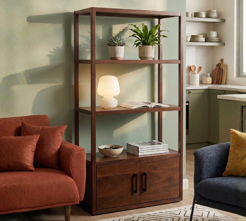 Walnut Warmth, Open Display