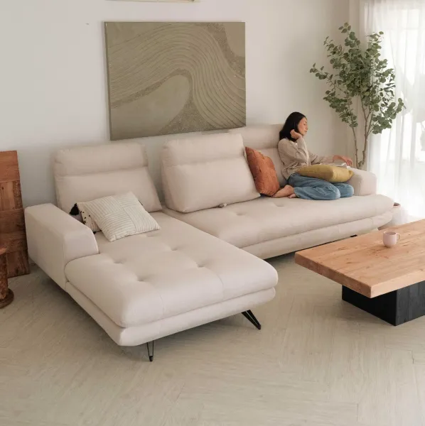 Mason Right Sectional Sofa With Adjustable Back