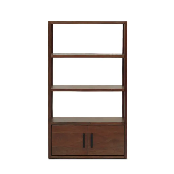 Justin Tall Shelf Divider with 2 Doors