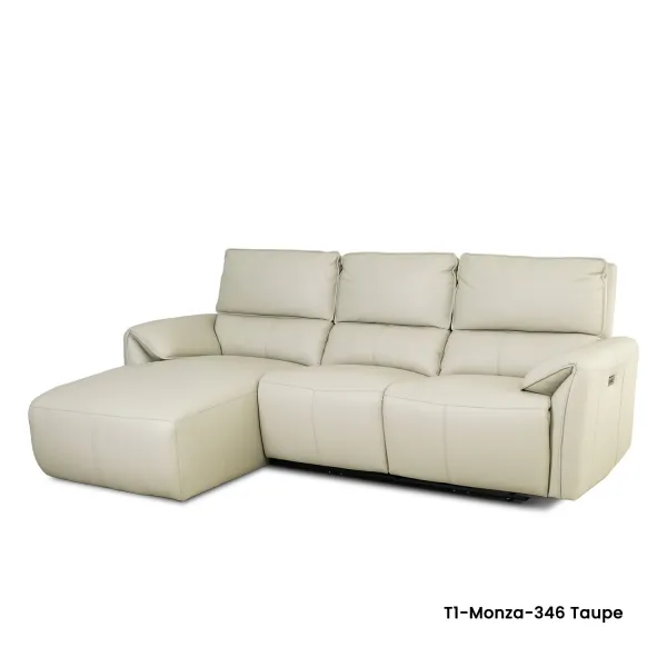 Haven Right Sectional Double-Power Reclining Sofa