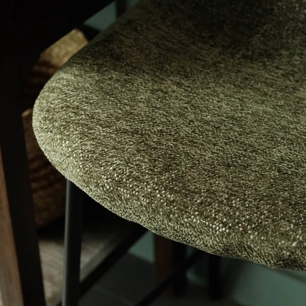 Sera Bar Stool Moss Green