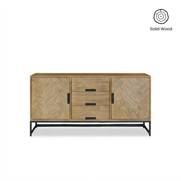 Hampton Smoke Walnut Sideboard