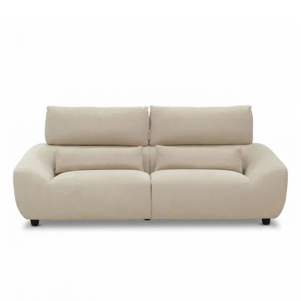 Jamie Light Beige 4 Seater Sofa