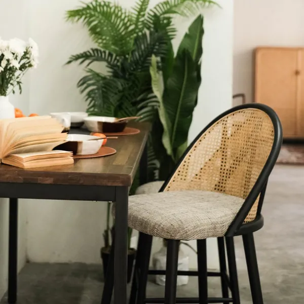 Peninsular Ebony Bar Stool