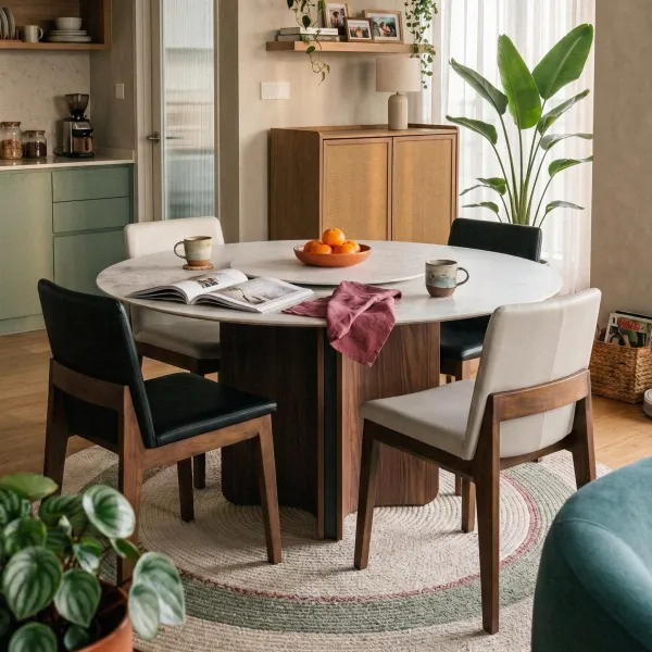 Alden Ebony Full Leather Dining Chair
