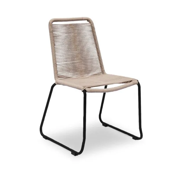 Iris Outdoor/Indoor Dining Chair Sand Beige
