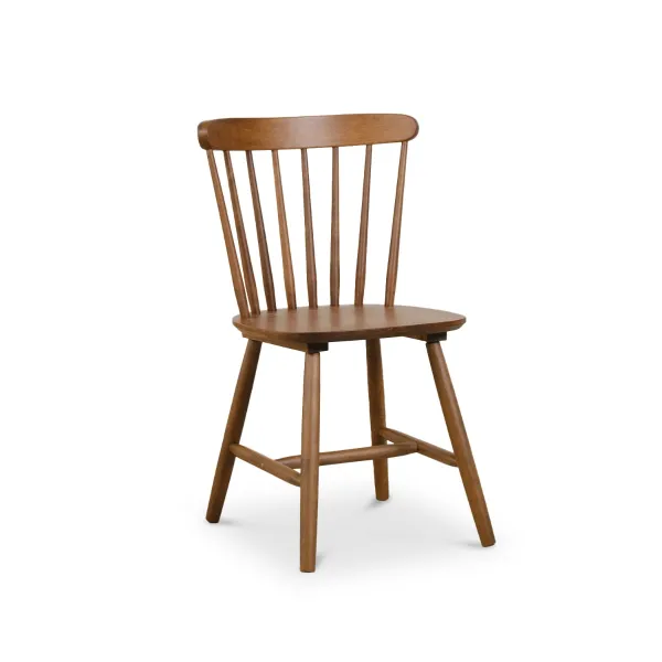 Brenna Walnut Spindle Dining Chair
