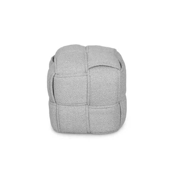 Cuboid Mist Grey Stool