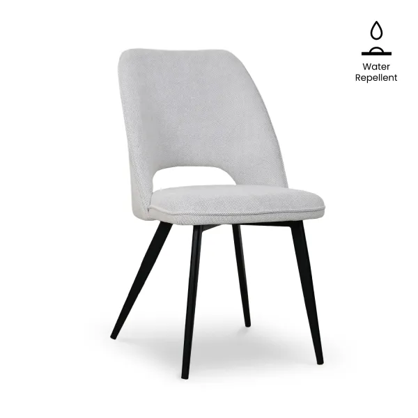 Mona Ivory Dining Chair