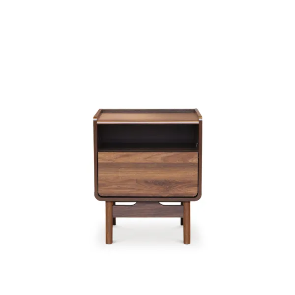 Alba Dark Brown Side Table