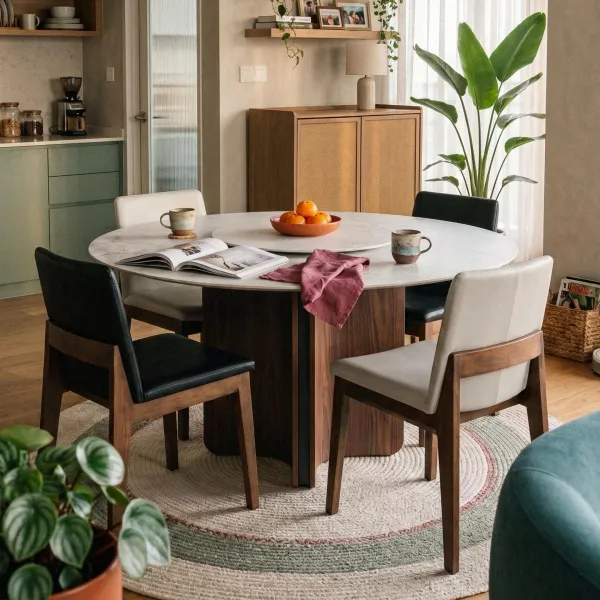 Alden Light Grey Full Leather Dining Chair