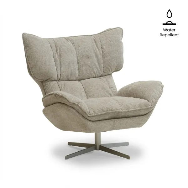Harlan Sand Beige Lounge Chair