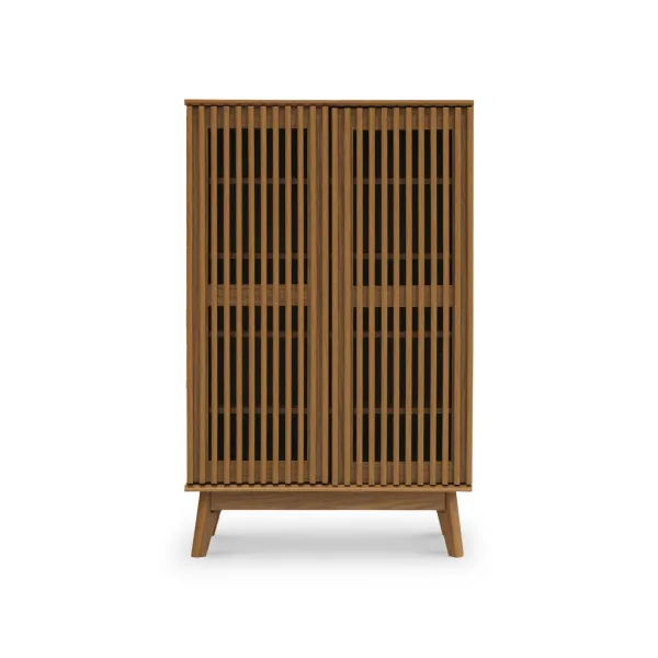 Linear Summer Oak 2 Doors Cabinet