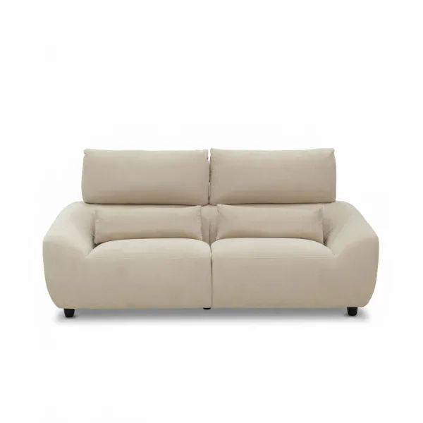 Jamie Light Beige 3 Seater Sofa
