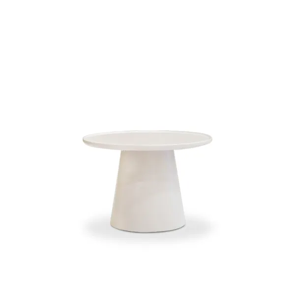 Orb Cream Round Coffee Table