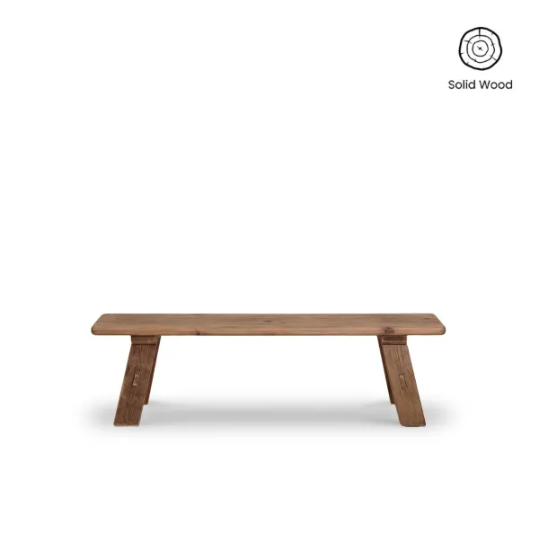 Reclaimed Wood Bench 140cm