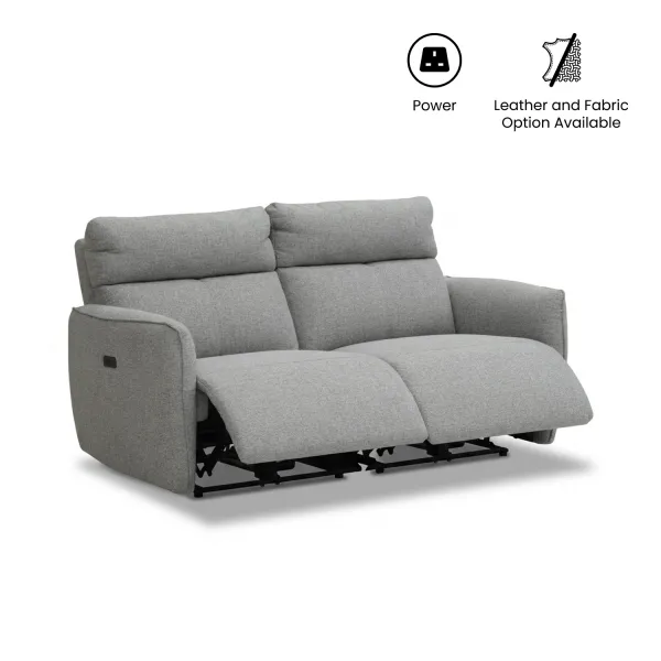 Camilla 2 Seater Double-Power Reclining Sofa