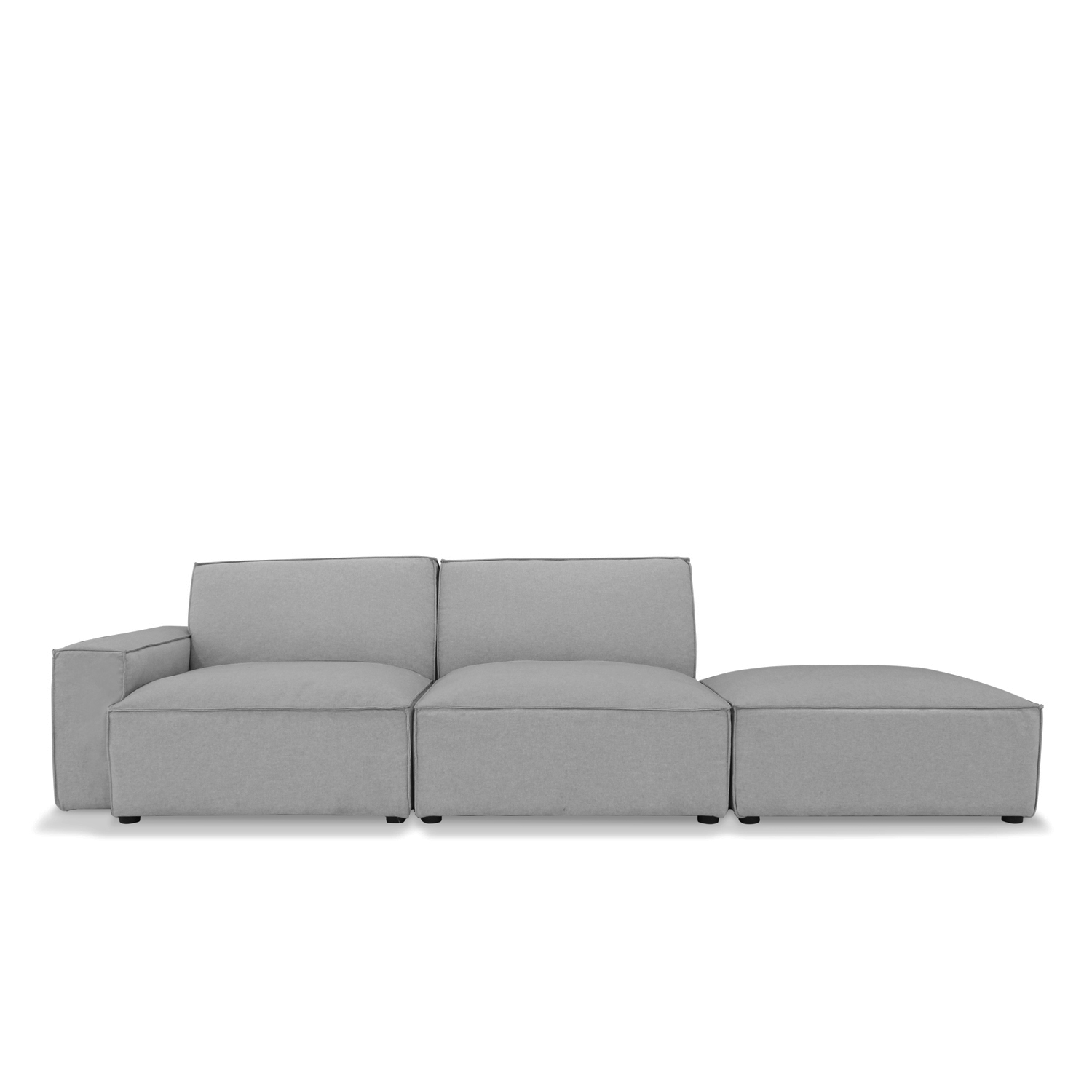 Soho Right Arm Sofa with Ottoman