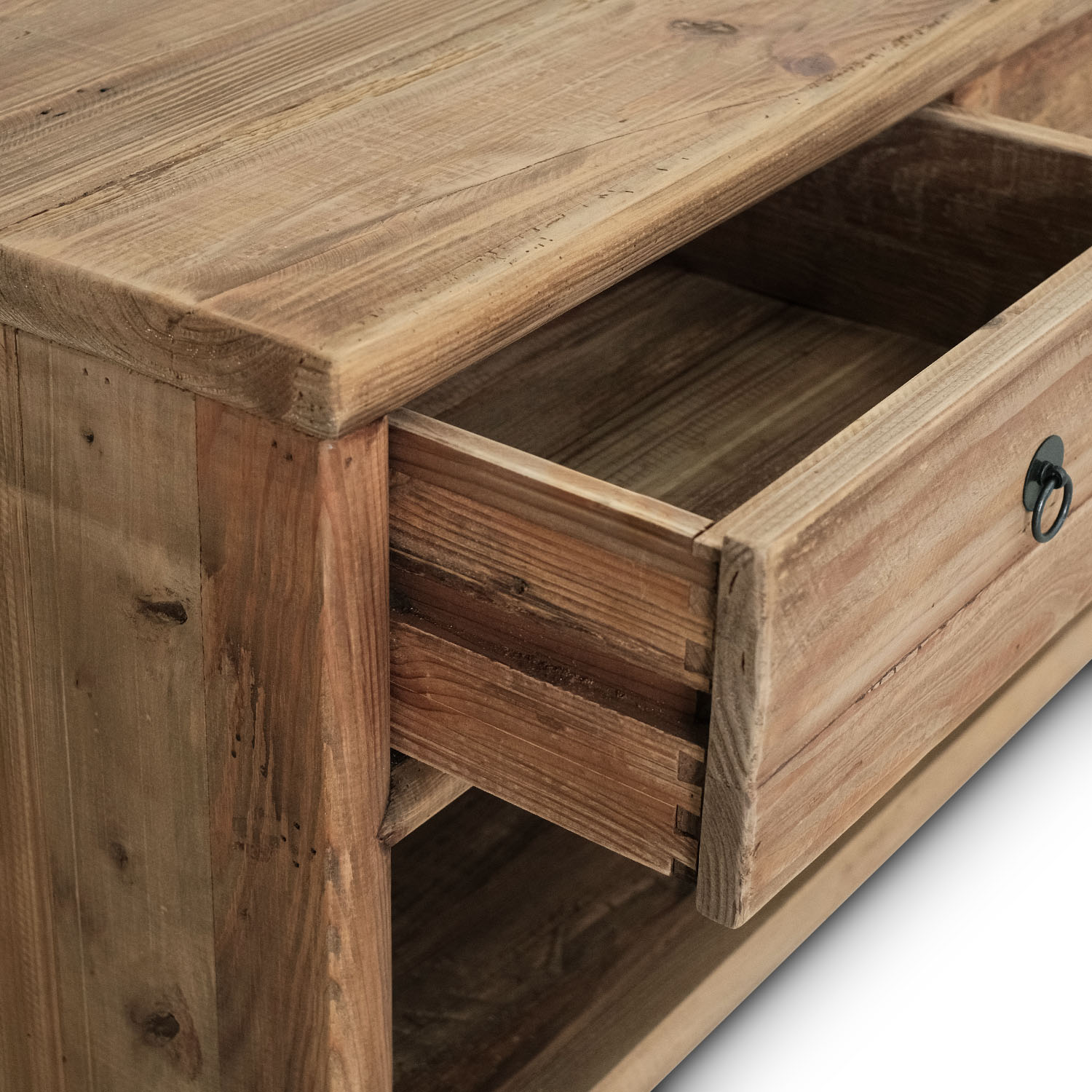 Reclaimed Wood TV Cabinet