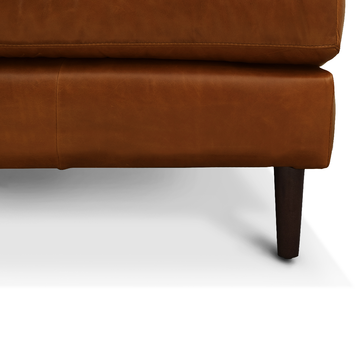Arthur Left Sectional Sofa Vintage Leather